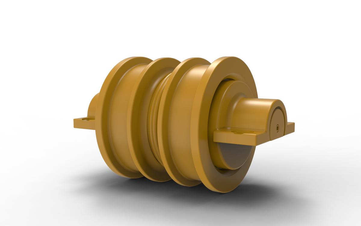 DuraTrack double flange dozer track roller for CAT 931