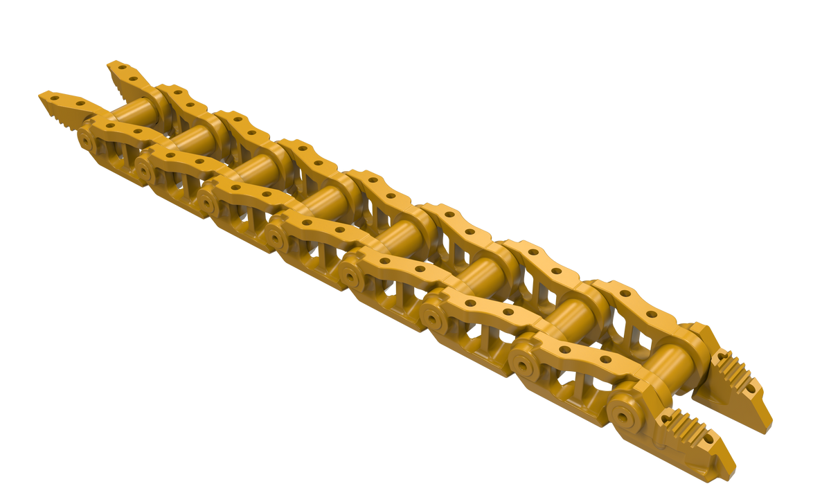 DuraTrack SALT dozer track chain for Komatsu D155AX-8, 42 link, part number DCH228/267/42