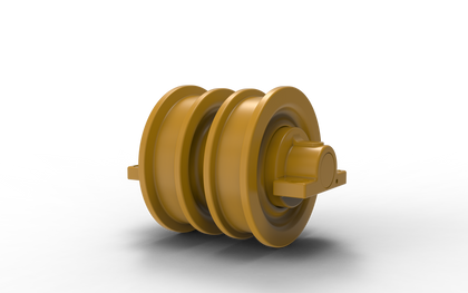 DuraTrack double flange dozer track roller for John Deere 450H LGP