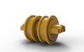 DuraTrack double flange dozer track roller for Komatsu D40P-3