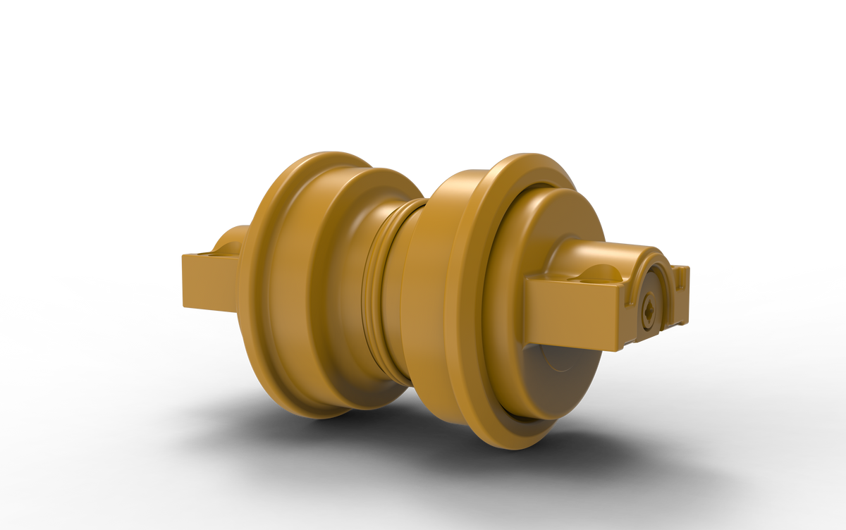DuraTrack single flange dozer track roller for CAT D4H TSK