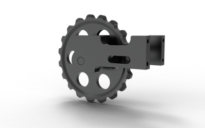 DuraTrack idler to replace JCB 23660122