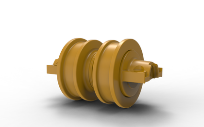 DuraTrack double flange dozer track roller for CAT D6C