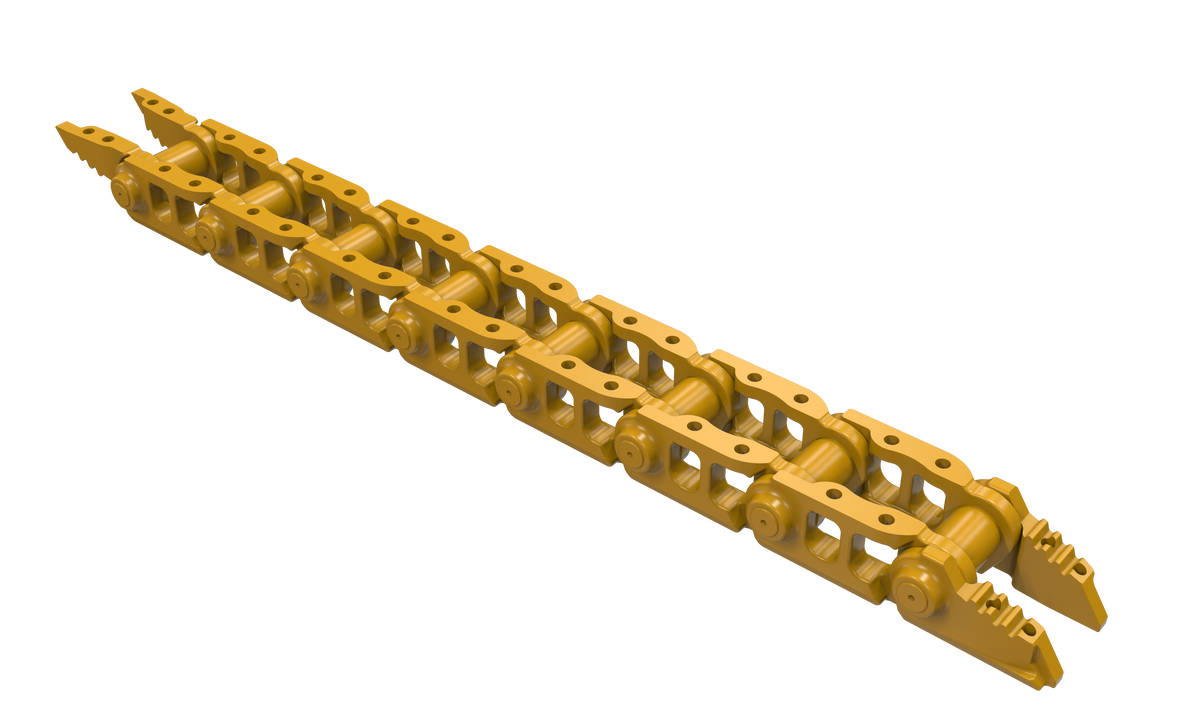 DuraTrack SALT dozer track chain for John Deere 650J LT MaxLife, 38 link, part number DCH171/755/38