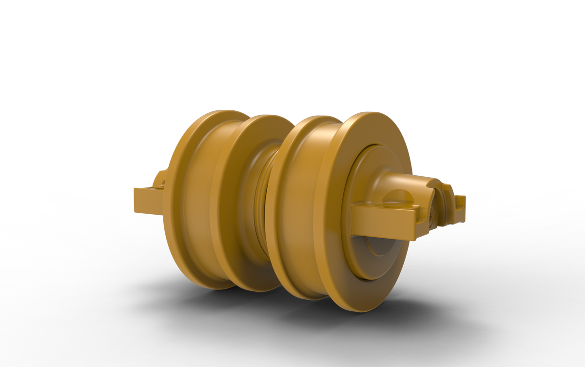 DuraTrack double flange dozer track roller for Liebherr PR736 L