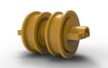 DuraTrack double flange dozer track roller for Komatsu D65A-7
