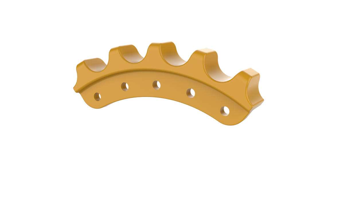 DuraTrack dozer sprocket segment group for CAT D5 LGP Next Gen