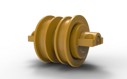 DuraTrack double flange dozer track roller for Liebherr PR721 B