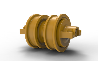 DuraTrack double flange dozer track roller for CAT 953C