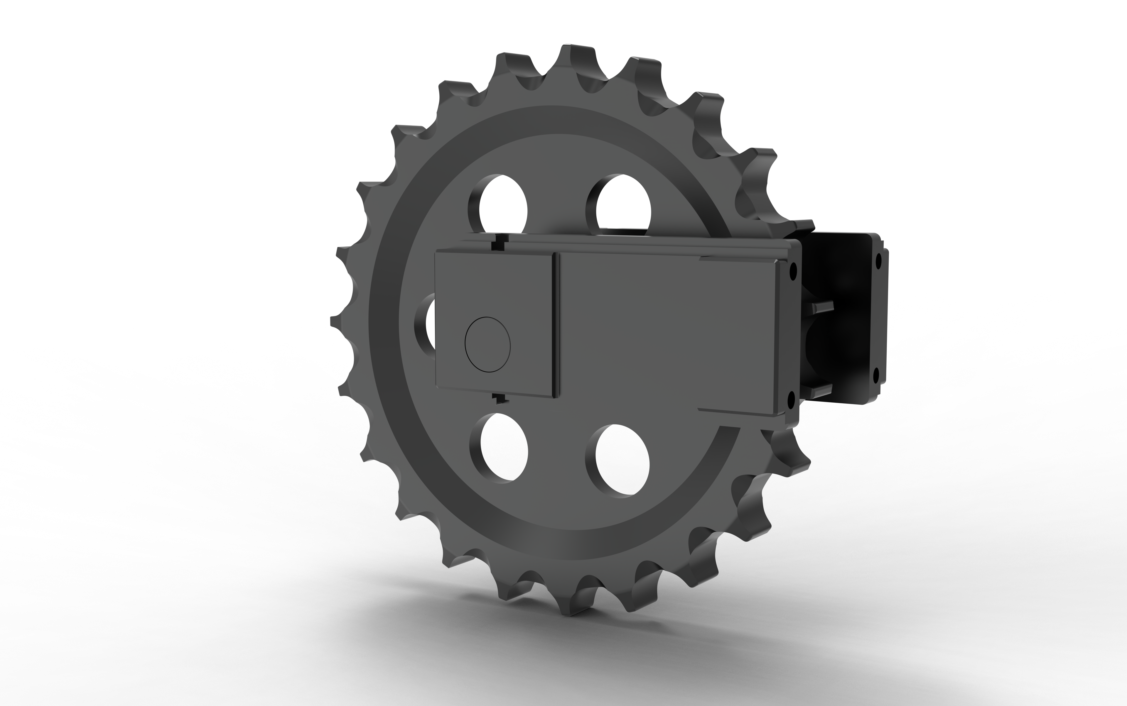 DuraTrack idler to replace JCB 233-26603