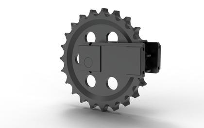 DuraTrack idler to replace JCB 233-26603