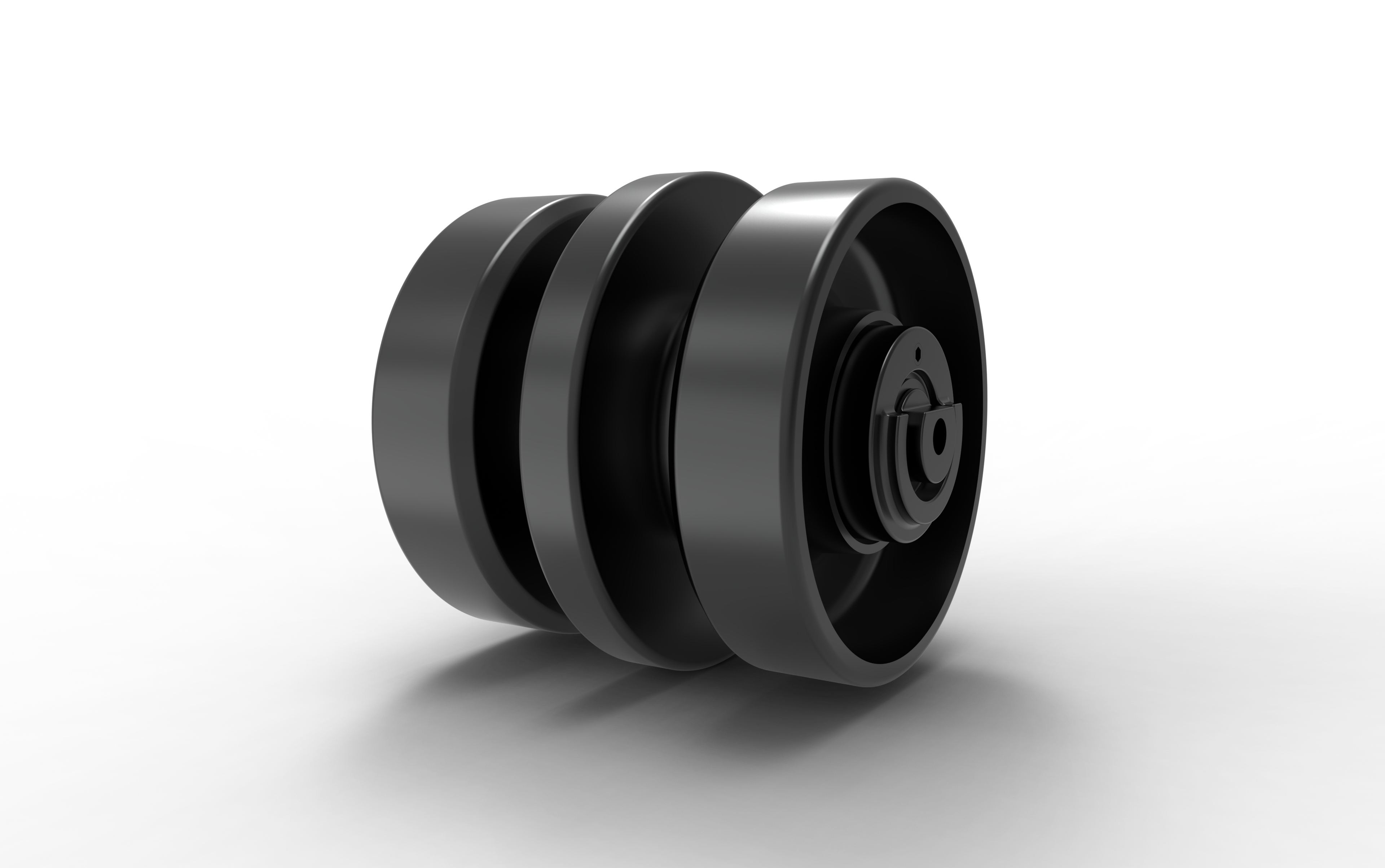 DuraTrack bottom roller to replace Takeuchi part number 691300016
