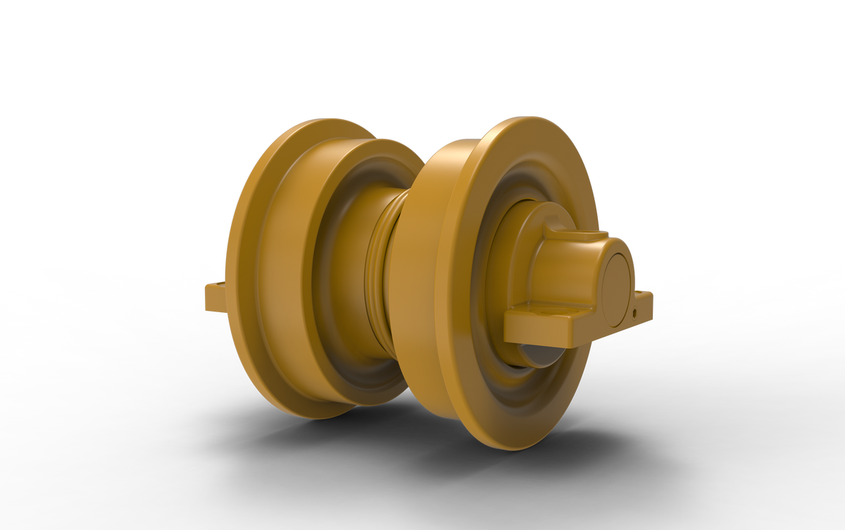 DuraTrack single flange dozer track roller for John Deere 550J