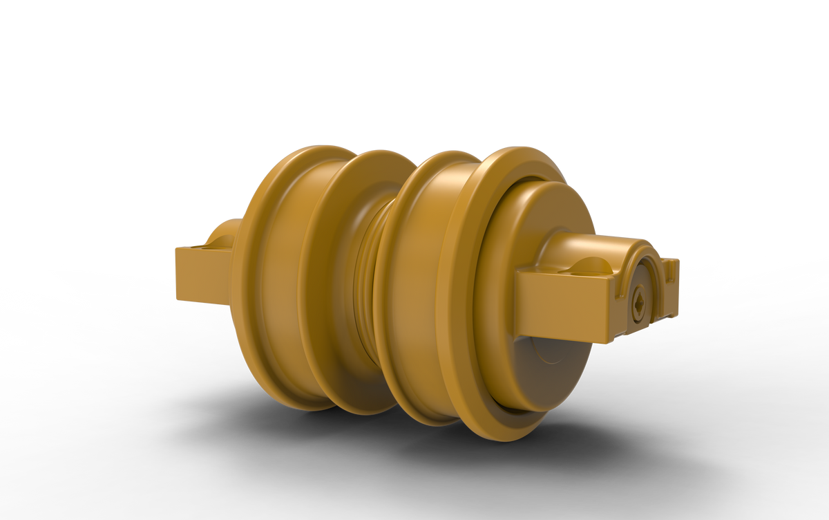 DuraTrack double flange dozer track roller for CAT D5M LGP