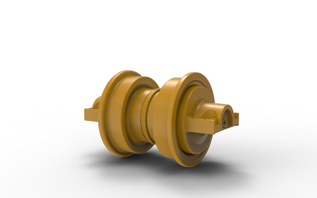 DuraTrack single flange dozer track roller for CAT D5H STD