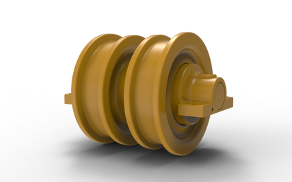 DuraTrack double flange dozer track roller for John Deere 550K LGP MaxLife