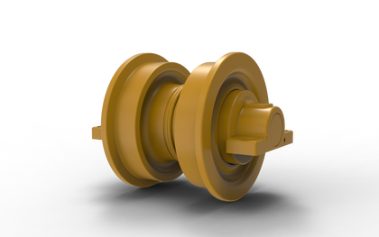 DuraTrack single flange dozer track roller for John Deere 450K