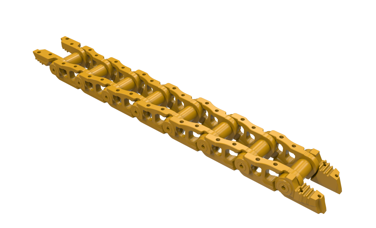 DuraTrack SALT dozer track chain for Komatsu D71EX-24, 45 link, part number DCH203/568/45