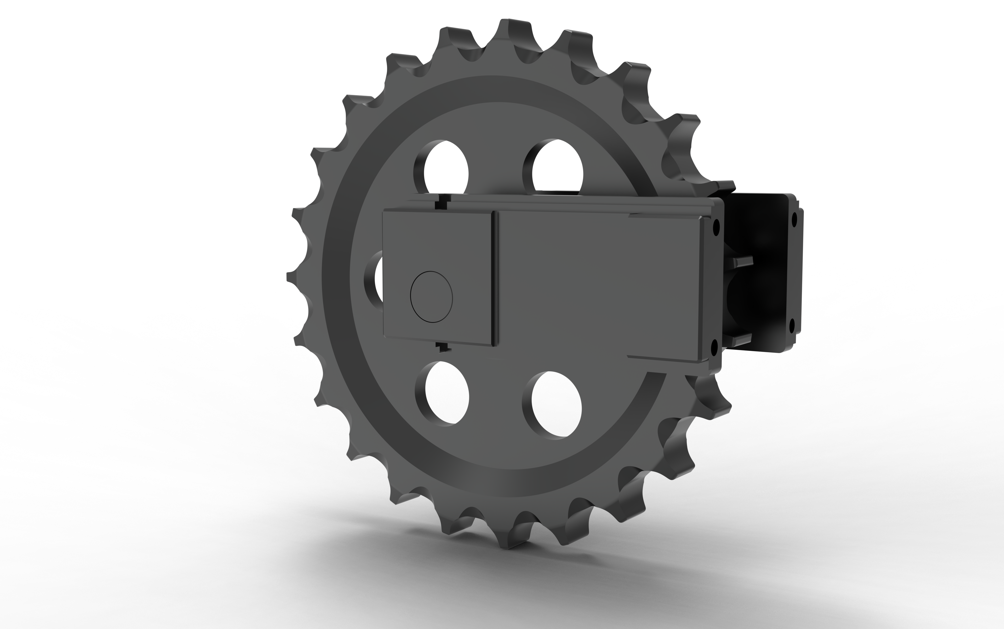 DuraTrack idler for JCB 8032 ZTS