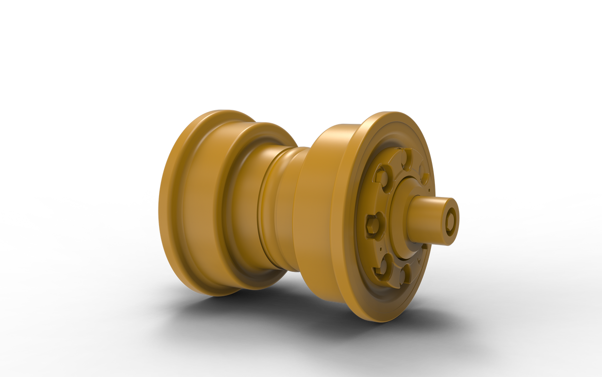 DuraTrack single flange dozer track roller for Komatsu D155AX-7