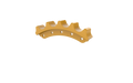 DuraTrack dozer sprocket segment group for CAT D6 LGP/D6XE LGP - VPAT Blade - 46 Link/30" Track