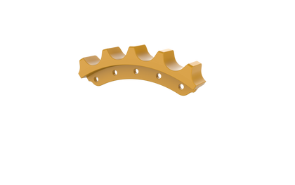 DuraTrack dozer sprocket segment group for CAT D6 LGP/D6XE LGP - VPAT Blade - 46 Link/30" Track