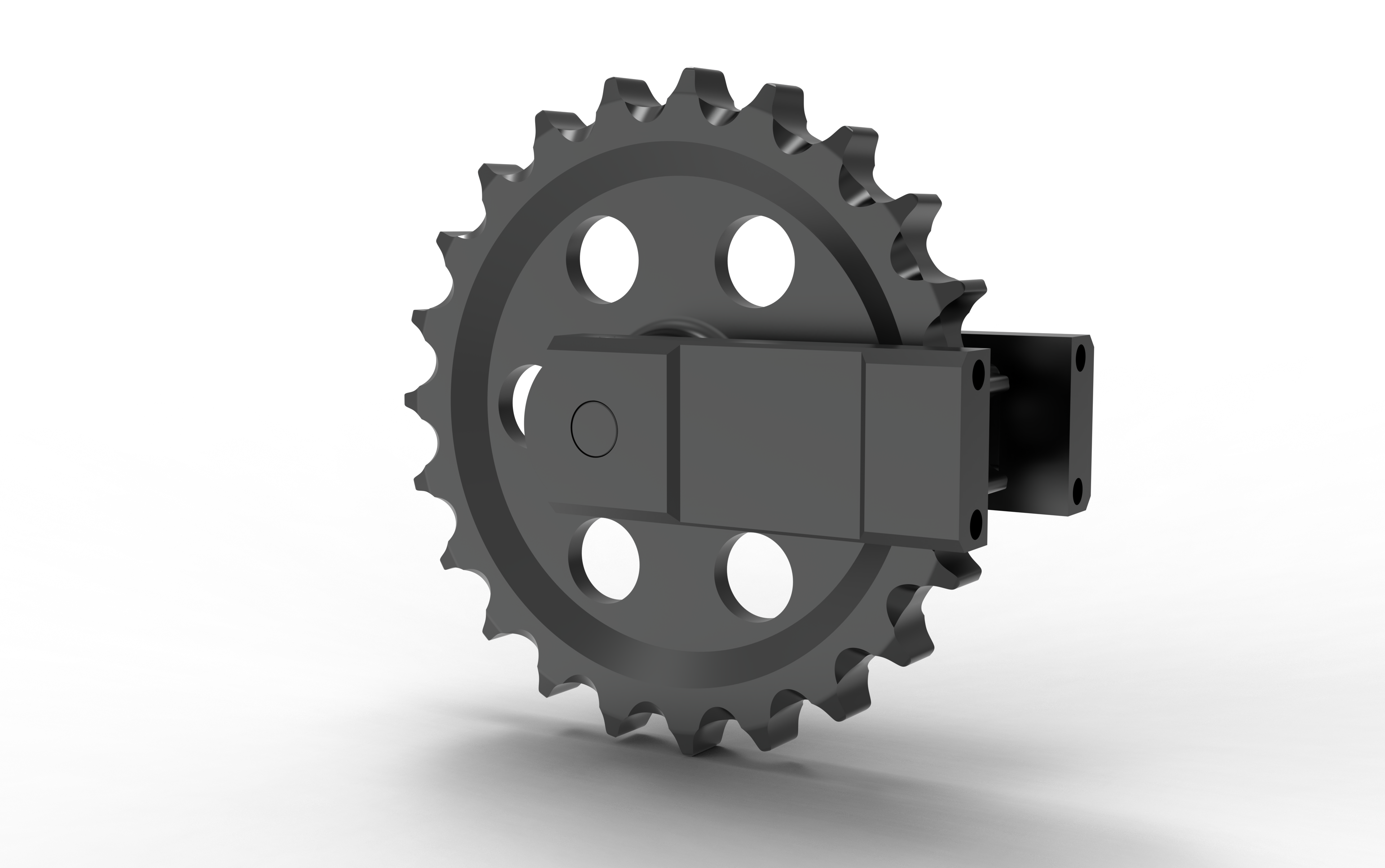 DuraTrack idler for JCB 803
