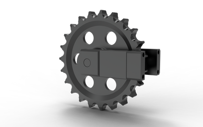 DuraTrack idler for JCB 803
