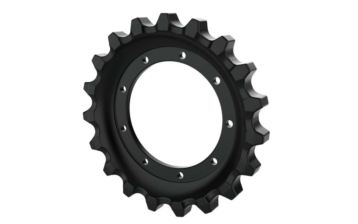 DuraTrack sprocket to replace CAT part number 1584795