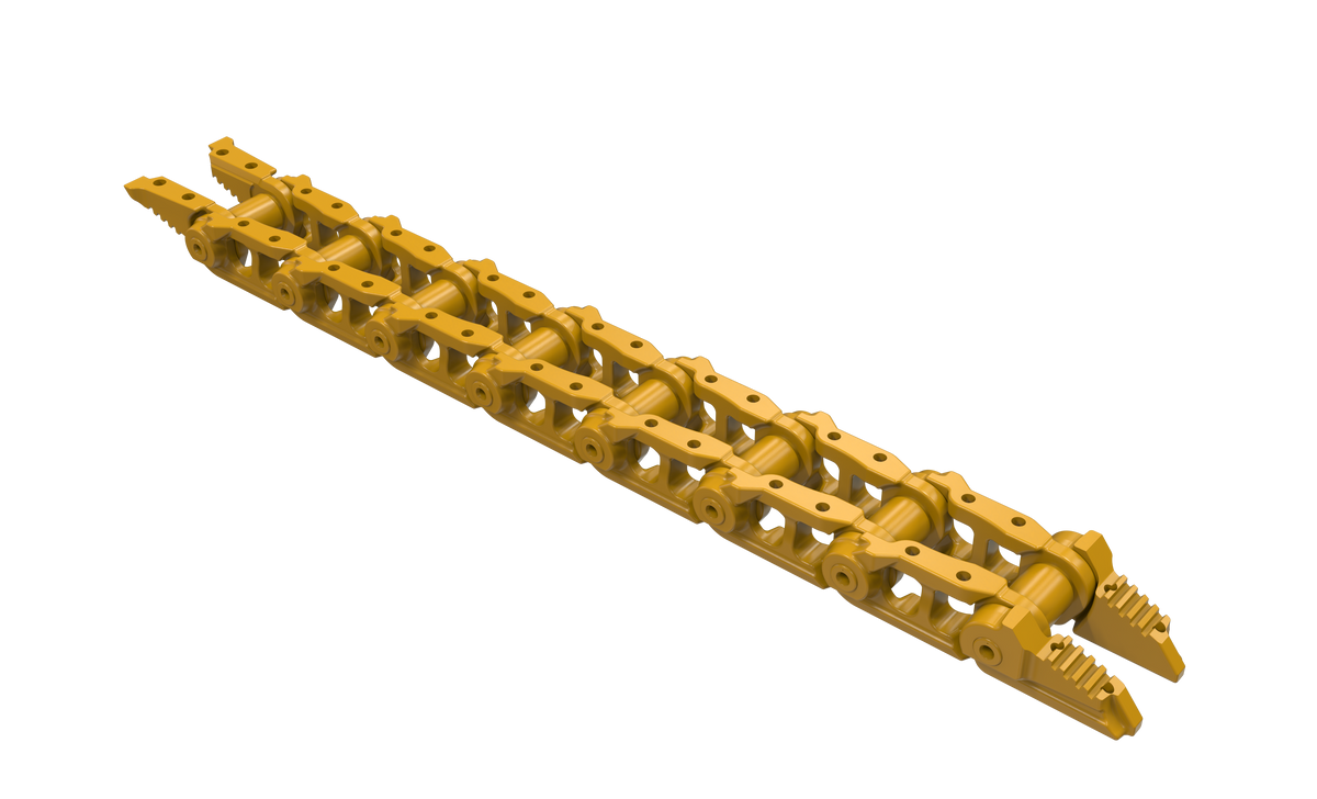 DuraTrack SALT dozer track chain for Case 750H LGP, 38 link, part number DCH171/847/38