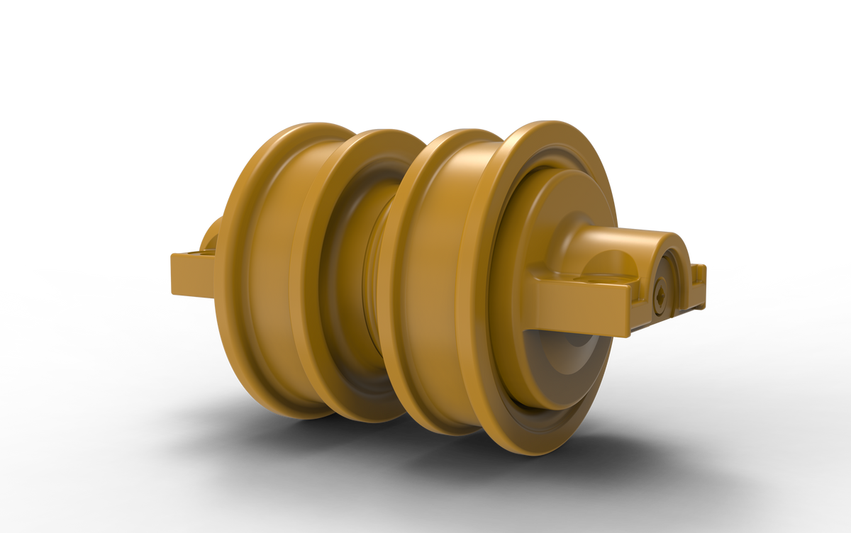 DuraTrack double flange dozer track roller for John Deere 750K LGP