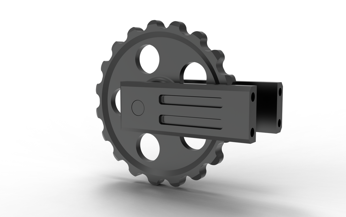 DuraTrack idler to replace JCB 333P5120