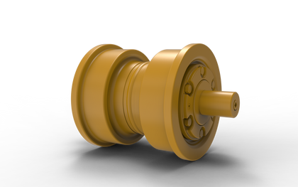 DuraTrack single flange dozer track roller for CAT D8R