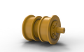 DuraTrack double flange dozer track roller for CAT D9 Next Gen