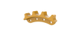 DuraTrack dozer sprocket segment group for John Deere 700J XLT - above serial 141348