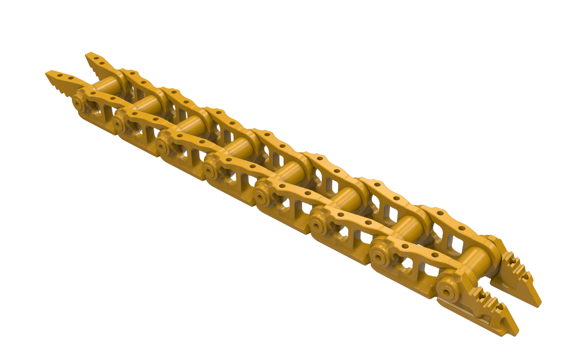 DuraTrack SALT dozer track chain for CAT D6F, 36 link, part number DCH203/465/36