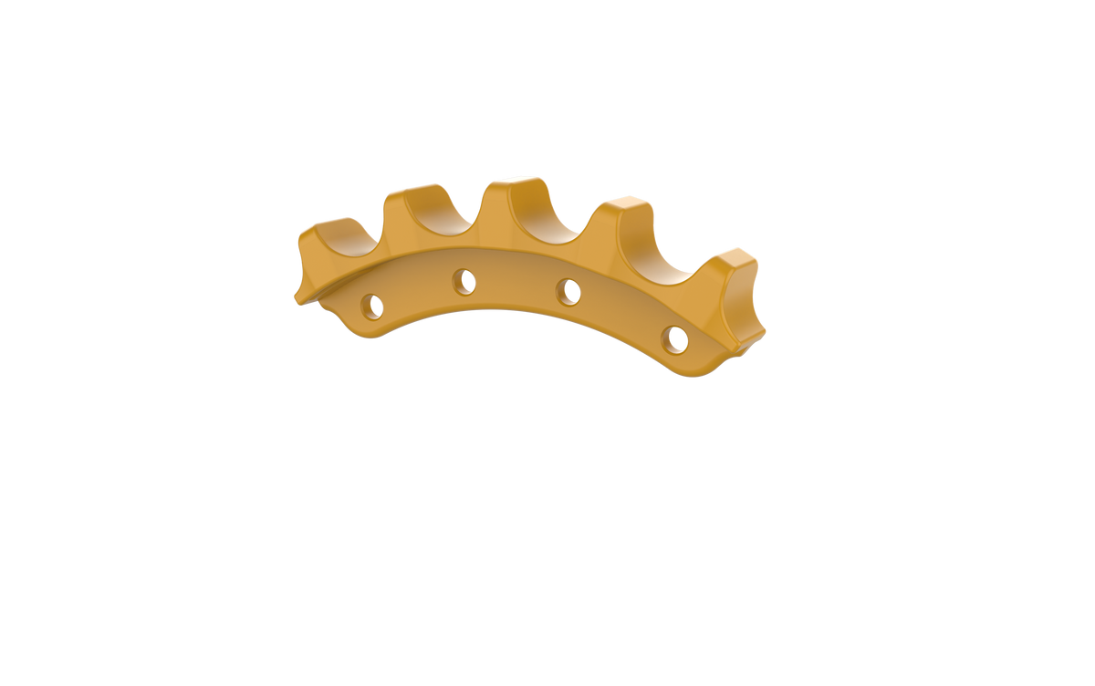 DuraTrack dozer sprocket segment group for CAT D5M LGP