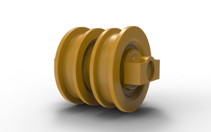 DuraTrack double flange dozer track roller for Case 850B