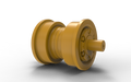 DuraTrack single flange dozer track roller for CAT D8L