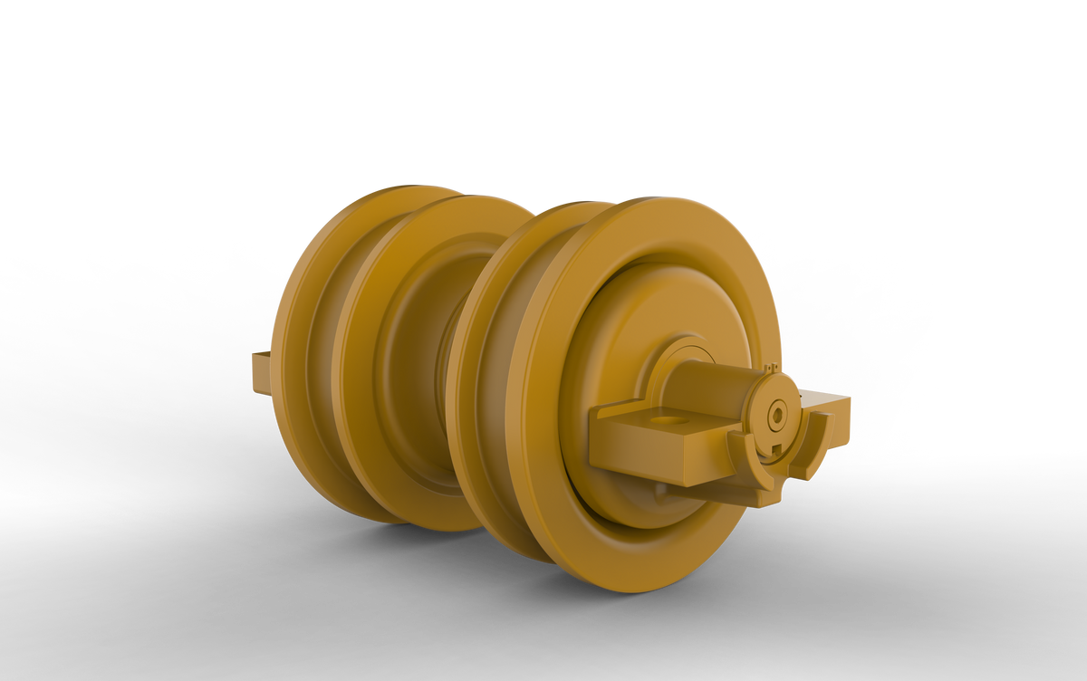 DuraTrack double flange dozer track roller for CAT 583K