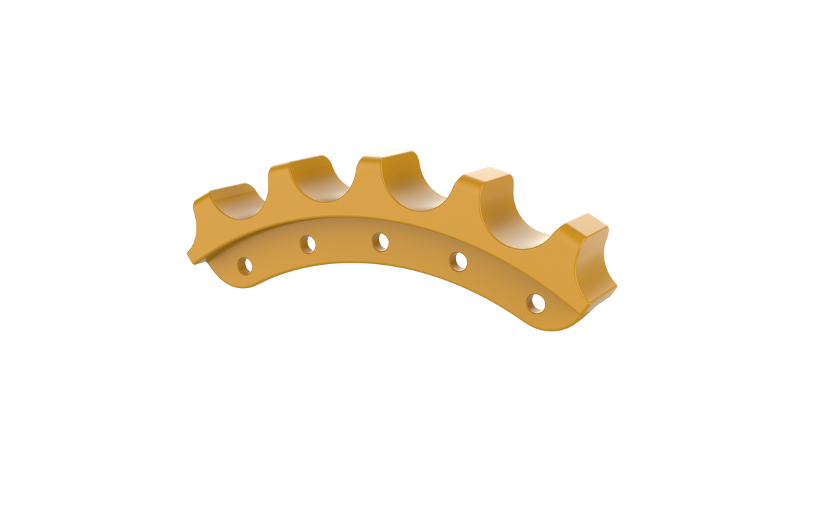 DuraTrack dozer sprocket segment group for CAT D6T XW - 41 link version; SU blade