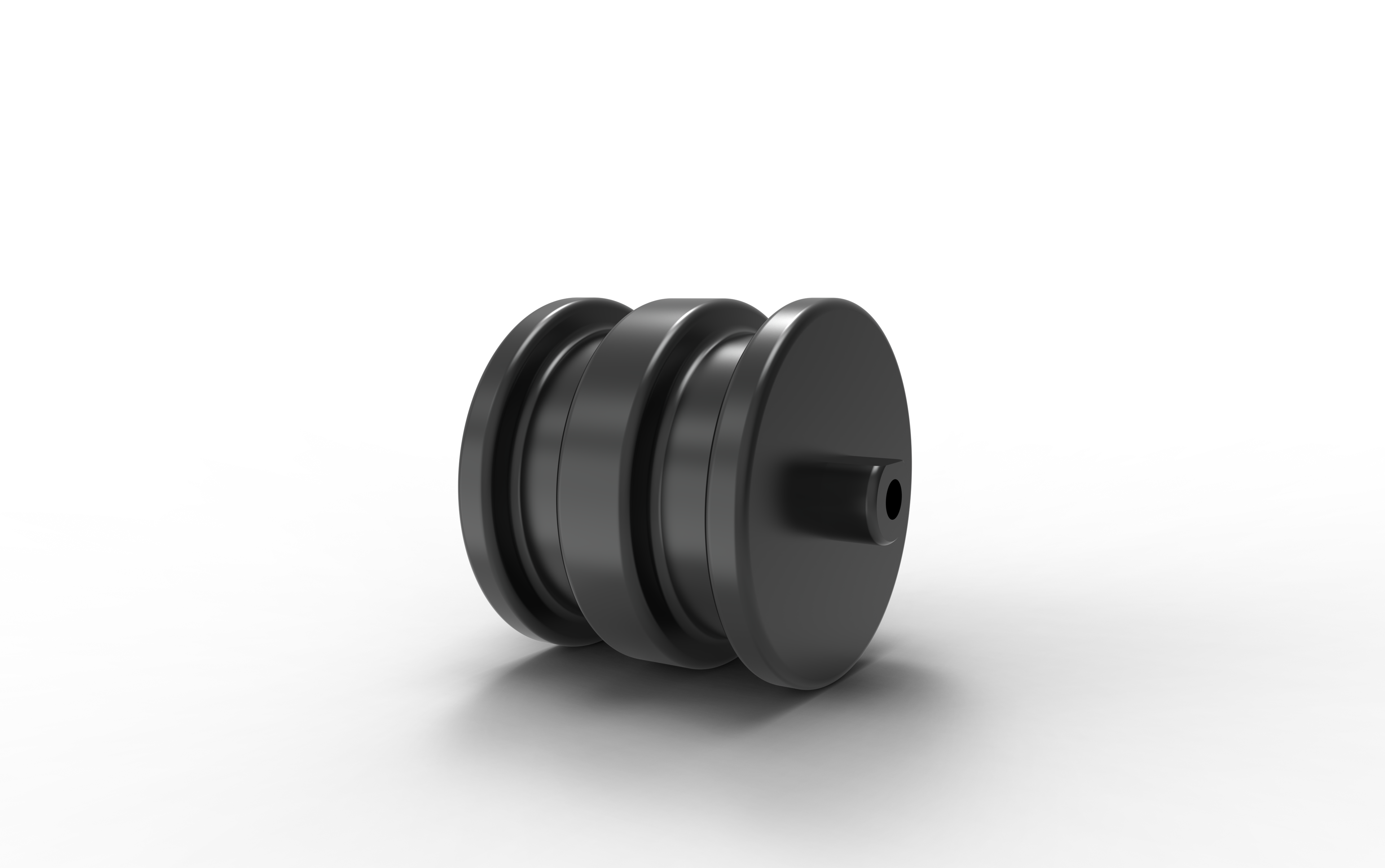DuraTrack bottom roller to replace Takeuchi part number 331308100