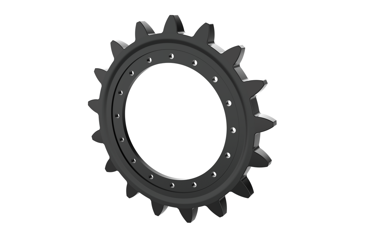 DuraTrack sprocket to replace Morooka part number 1143201110