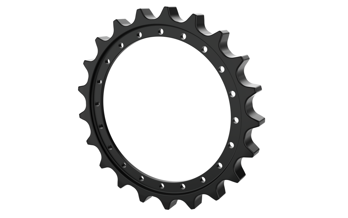 DuraTrack sprocket to replace Komatsu part number 20Y-27-11582