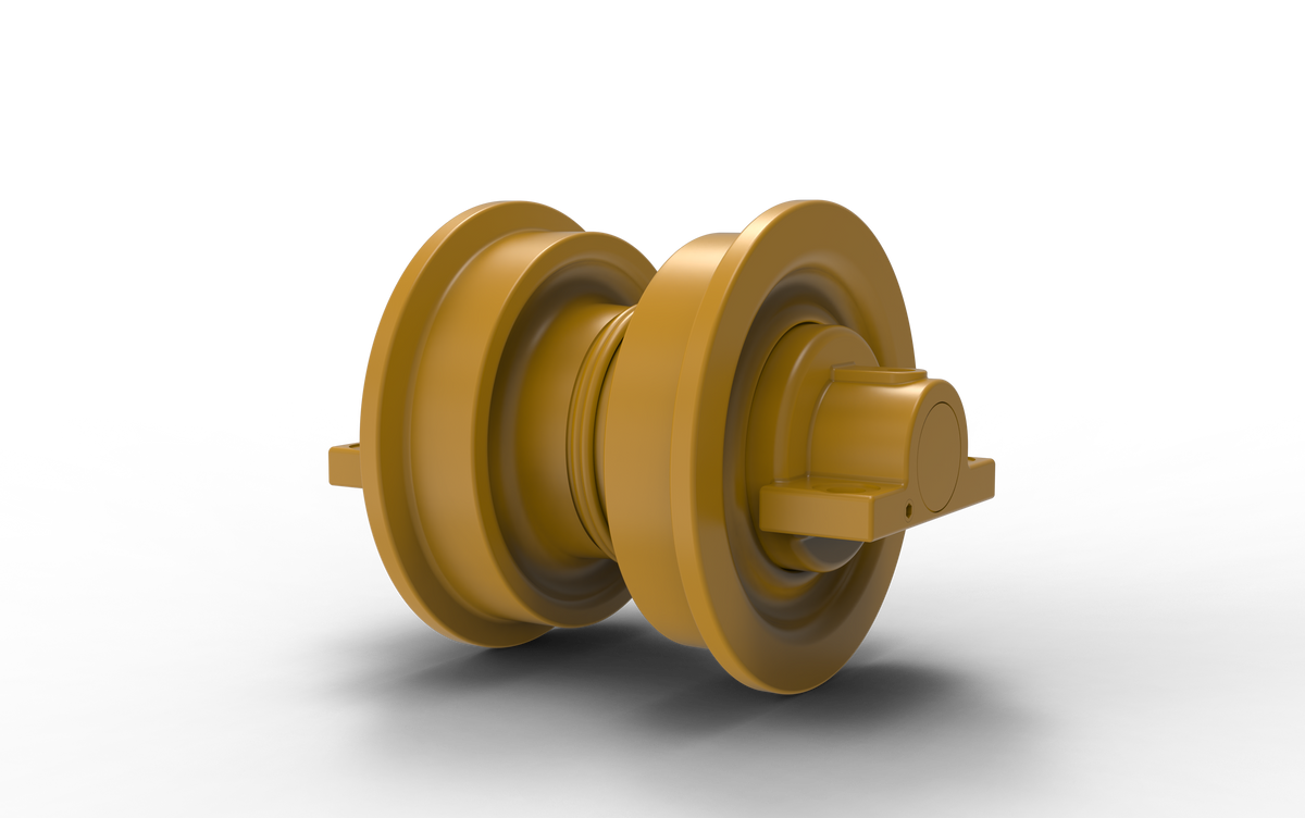 DuraTrack single flange dozer track roller for John Deere 650K XLT
