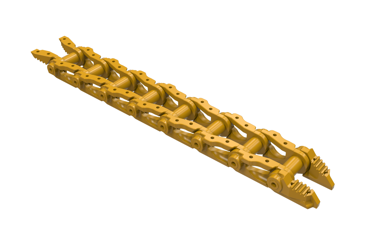DuraTrack SALT dozer track chain for Komatsu D53P-17, 49 link, part number DCH175/031/49