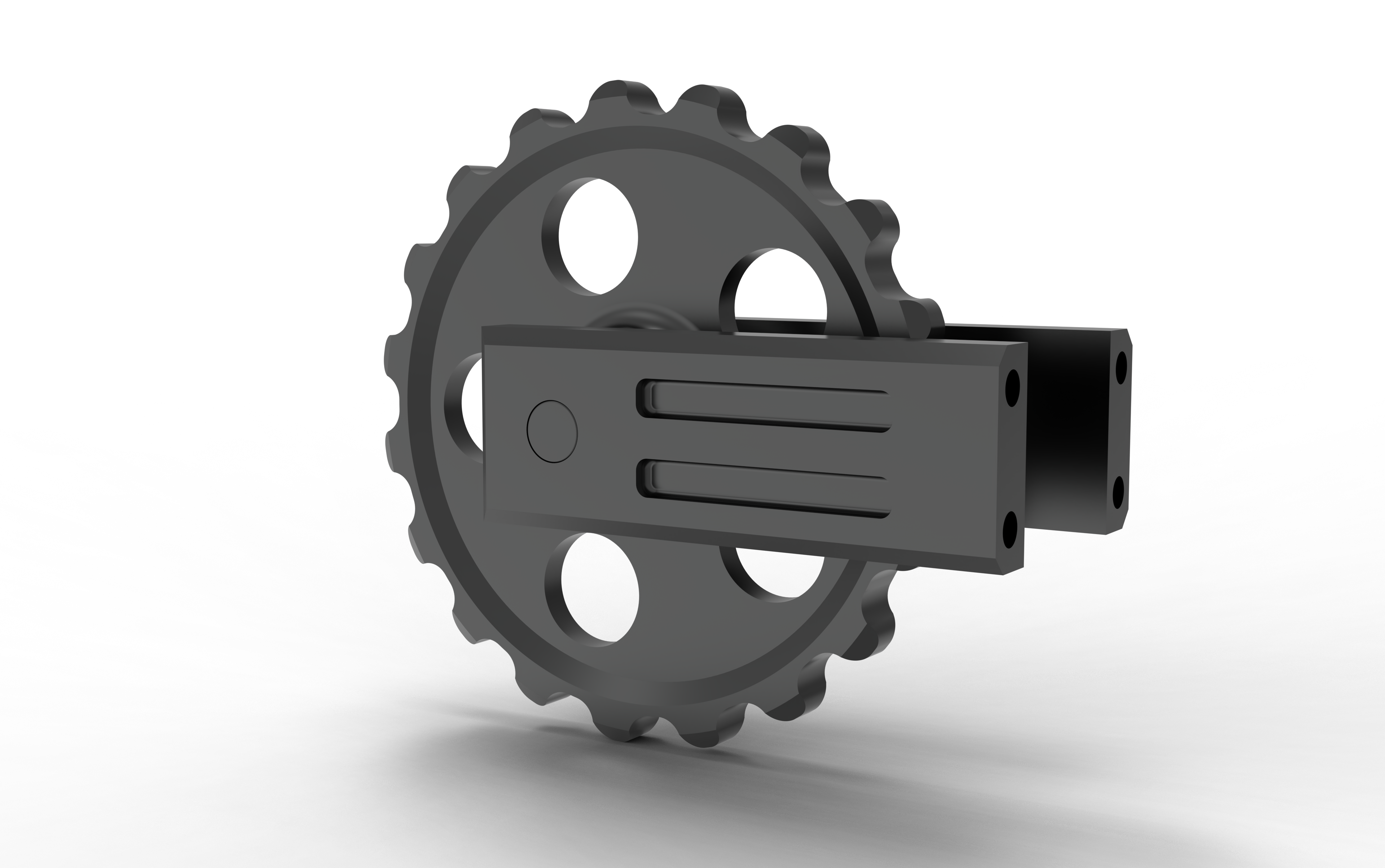 DuraTrack idler for JCB 8018