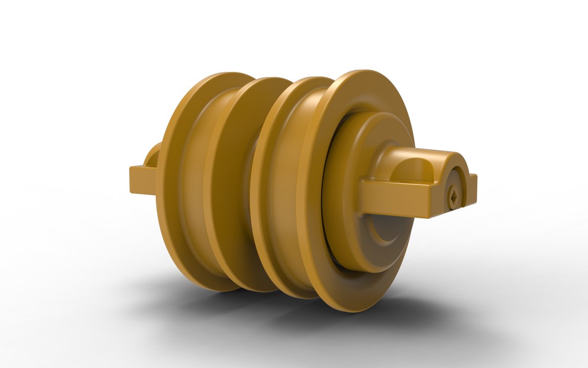 DuraTrack double flange dozer track roller for Liebherr PR712 B M LGP